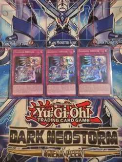 Yu-Gi-Oh Dominus Impulse MP25-EN116 Prismatic Secret Rare NM Playset - Image 1