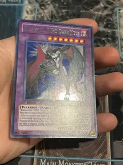 Yugioh TCG Elemental Hero Dark Neos LCGX-EN059 1st Ed Secret Rare Near Mint - Image 5
