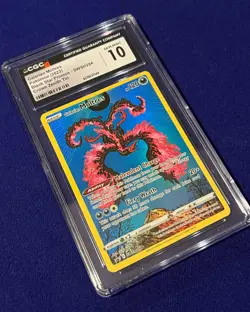 CGC 10 Galarian Moltres SWSH284 Crown Zenith Tin Promo 2023 Pokemon GEM MINT - Image 2