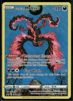 2023 Pokemon Galarian Moltres SWSH284 Sword & Shield Promo Holo - Image 1