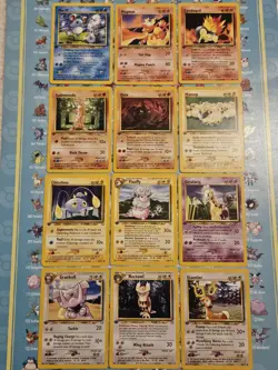 Pokemon TCG 37 Neo Genesis 1st Edition Card Lot - Image 3