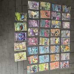 Pokemon TCG Ultra Rare Card Lot 37 Cards, EX, V, GX, BREAK - Image 1