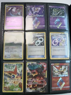 Korean pokemon Card lot binder collection XY SM BW CP EX SR Full Art Promo XY. - Image 3