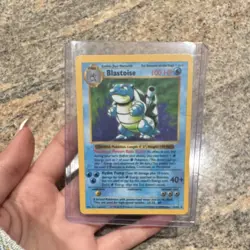 Pokemon Blastoise Base Set Holo Rare 2/102 100 HP Wizards 1999 English Card - Image 5