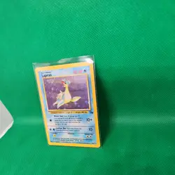 Pokemon TCG Lapras Fossil Holo Unlimited Rare Card 10/62 Vintage HP - Image 5
