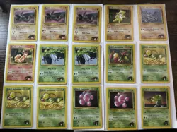 69 Card Lot Pokemon TCG, Gym Heroes Set, Vintage, 2000, WOTC, Sleeved, All NM/LP - Image 4