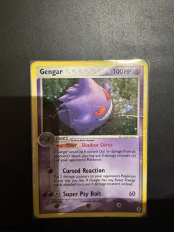 Pokemon Gengar TCG Card 5/92 EX Legend Maker Holo Rare - Image 2