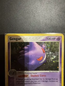 Pokemon Gengar TCG Card 5/92 EX Legend Maker Holo Rare - Image 3