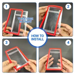 Graded Trading Card Silicone Bumper Case Protector Guard, PSA BGS CGC TAG SGC - Image 3