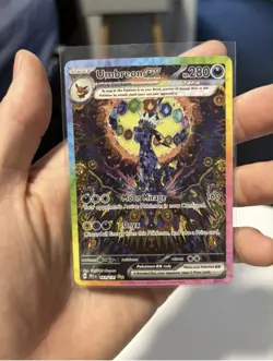 Umbreon ex 161/131 Prismatic Evolutions Special Illustration Rare Pokemon Card - Image 2