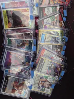 One Piece TCG Bulk Lot 190+ Cards Foils SR Don Leader Rare Bulk NM - Image 2
