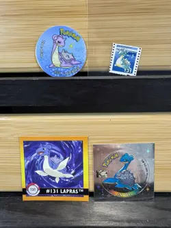 Pokemon Lot of Cards and Stickers All Lapras #131 Lapras Only Lot of 24 - Image 4