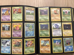 TCG Pokemon WOTC Cards in binder holos rares e series reverse holos 300+ cards - Image 3