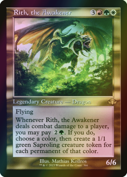 MTG Rith, the Awakener Foil ** Dominaria Remastered ** English - Image 1