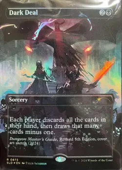 1x Dark Deal - Foil NM-Mint, English Secret Lair MTG Magic - Image 1