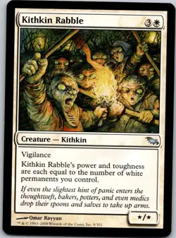 Magic the Gathering Kithkin Rabble Shadowmoor MTG Free Shipping! - Image 1