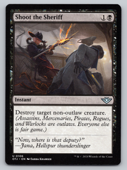Shoot the Sheriff - Outlaws of Thunder Junction - MTG - Image 1