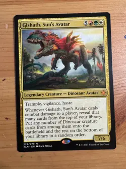 Gishath, Sun's Avatar ~ Ixalan [ Excellent ] [ Magic MTG ] - Image 1