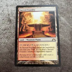Sacred Foundry - Gatecrash - MTG Magic the Gathering - MP - Image 1
