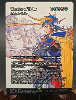 Warrior of Light - Jodah, the Unifier (Showcase) Final Fantasy MTG Regular NM - Image 1