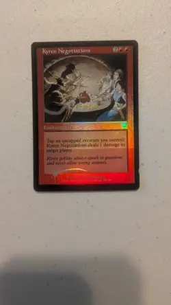 MTG - Kyren Negotiations - Mercadian Masques - Foil - NM - Free Shipping! - Image 1
