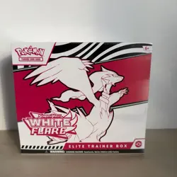 Pokemon TCG Scarlet & Violet White Flare Elite Trainer Box NEW SEALED - Image 1