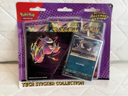 Pokemon TCG Ascended Heroes Tech Sticker Collection - Ghastly / Prizmatic - Image 1