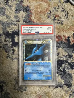 POKEMON UNLEASHED KINGDRA PRIME #85 ULTRA RARE HOLO FOIL PSA 9 MINT #28742411 - Image 1