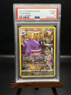 Gengar #TG06 2022 Pokemon Sword & Shield Lost Origin PSA 9 - Image 1