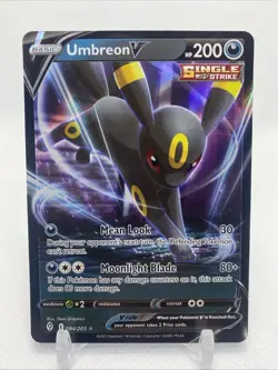 Pokemon TCG ~ Umbreon V Ultra Rare Holo [SWSH: Evolving Skies #094/203] - Image 1