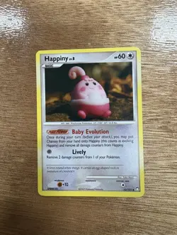 Happiny- Mysterious Treasures 52/123 - Non-Holo - Pokemon TCG - LP/MP - Image 1