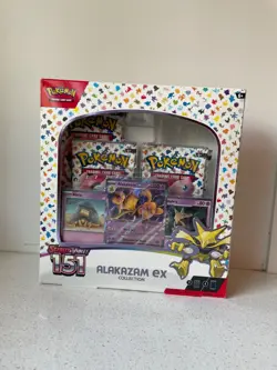 Pokemon TCG: Scarlet & Violet-151 Alakazam ex Collection Booster Box 820650855269 - Image 1