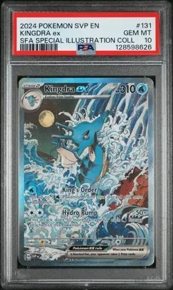 Kingdra Ex Pokemon Svp En-Sv Black Star Promo 131 PSA 10 - Image 1