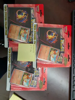 Pokemon Tech Sticker Packs Lot of 3 Mega Evolution Ascended Heroes Charmander - Image 3