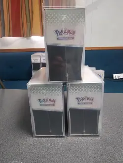3x Pokemon Prismatic Evolutions Elite Trainer Box ETB Sealed in protectors - Image 2