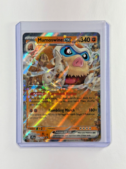 2025 Pokemon Journey Together Mamoswine Ex Double Rare #079 Holo - Image 1