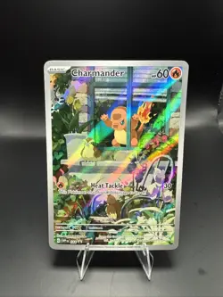 Pokemon TCG Obsidian Flames Charmander 044 SVP EN Black Star Promo A - Image 1