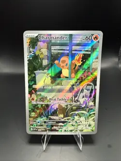 Pokemon TCG Obsidian Flames Charmander 044 SVP EN Black Star Promo A - Image 2