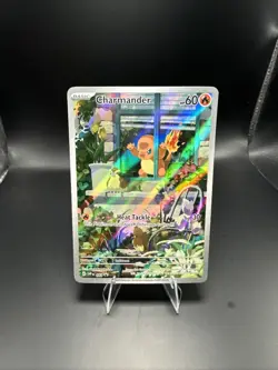 Pokemon TCG Obsidian Flames Charmander 044 SVP EN Black Star Promo A - Image 3