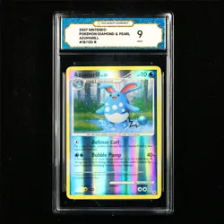 TQG 9 MINT 2007 Pokemon ENG Azumarill 18/130 R - Image 1