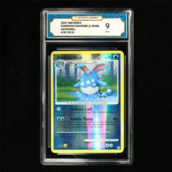 TQG 9 MINT 2007 Pokemon ENG Azumarill 18/130 R - Image 2