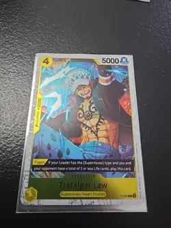 Trafalgar Law PRB-02 P-088 Promo Pirate Foil The Best Vol 2 One Piece Near Mint - Image 1
