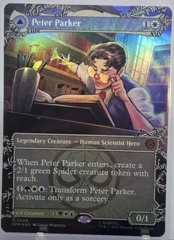 Peter Parker (0208) (Borderless) Marvel's Spider-Man Foil - Image 2