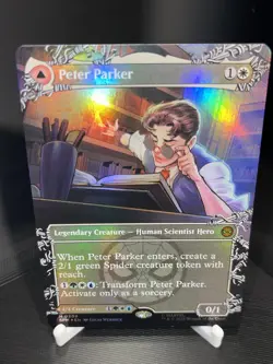 Peter Parker (0208) (Borderless) Marvel's Spider-Man Foil - Image 1