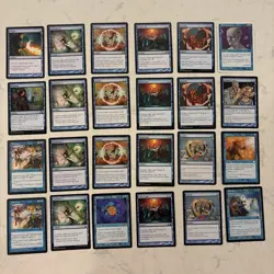 Magic the Gathering MTG Blue Counter Spells Lot 24 Cards Mana Leak Spell Pierce - Image 1