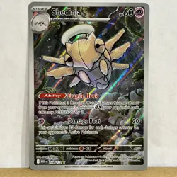 Pokemon TCG Card - Shedinja 144/132 Illustration Rare Mega Evolution - NM - Image 1