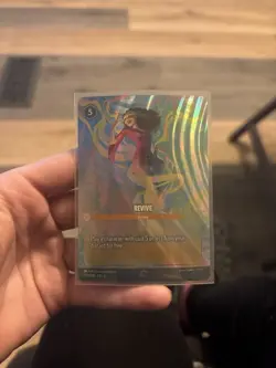 Disney Lorcana The First Chapter Holo Card Lot Raya Basil Spooky Sight Revive - Image 2