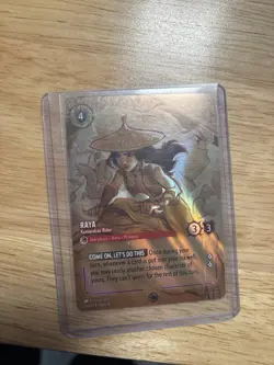 Disney Lorcana The First Chapter Holo Card Lot Raya Basil Spooky Sight Revive - Image 3