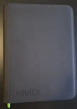 Vault X 9 Pocket Trading Card Binder, 360 Cards, Exo-Tec Zip Album, Side-Loading - Image 1