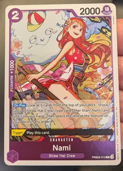 Nami PRB02-012 R ONE PIECE Card The Best 2 - ONE PIECE Card - Image 1